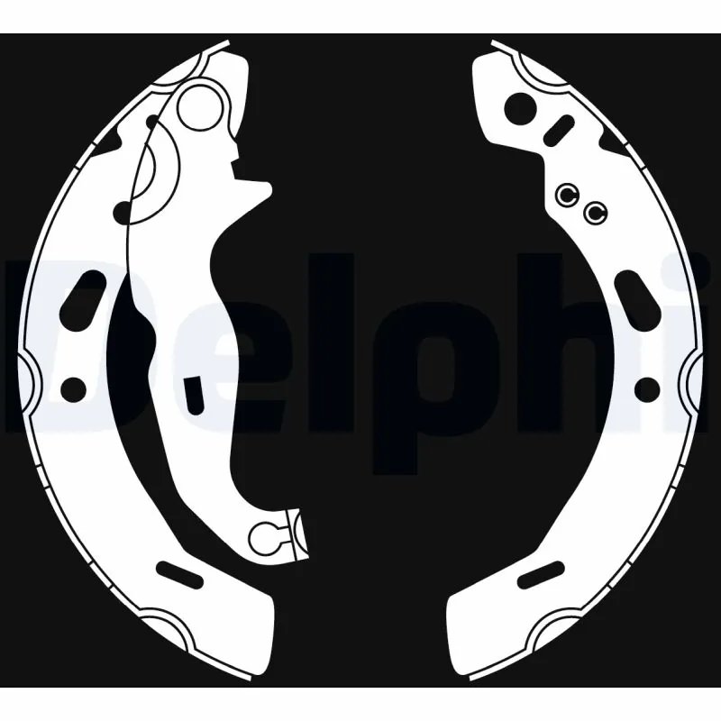 Set saboti frana Delphi LS2016