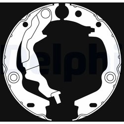 SET SABOTI FRANA DELPHI LS2017 - Compatibil cu HYUNDAI, KIA