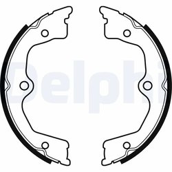 SET SABOTI FRANA DELPHI LS2033 - Compatibil cu ACURA, HONDA