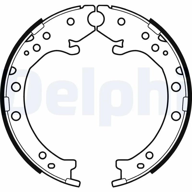 SET SABOTI FRANA DELPHI LS2034 - Compatibil cu HONDA, HONDA (GAC)