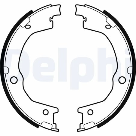 SET SABOTI FRANA DELPHI LS2035 - Compatibil cu HONDA, HYUNDAI, KIA