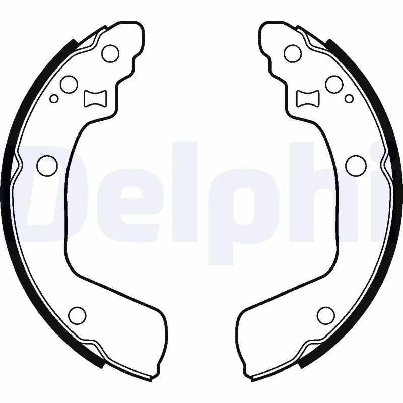 SET SABOTI FRANA DELPHI LS2046 - Compatibil cu SUZUKI