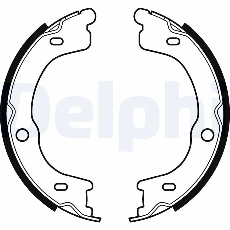 SET SABOTI FRANA DELPHI LS2048 - Compatibil cu KIA