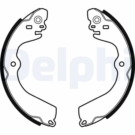 Set saboti frana Delphi LS2049