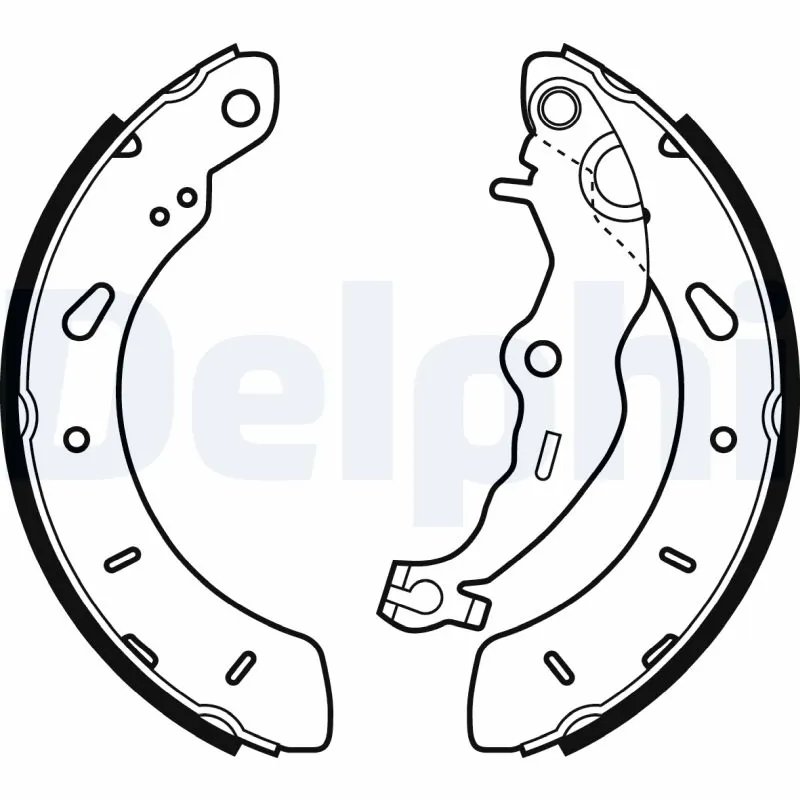 SET SABOTI FRANA DELPHI LS2062 - Compatibil cu FORD