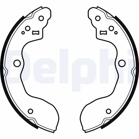 SET SABOTI FRANA DELPHI LS2071 - Compatibil cu SUZUKI