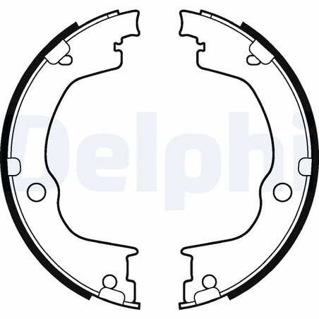 Set saboti frana Delphi LS2106