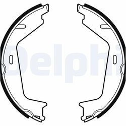 SET SABOTI FRANA DELPHI LS2144 - Compatibil cu VOLVO