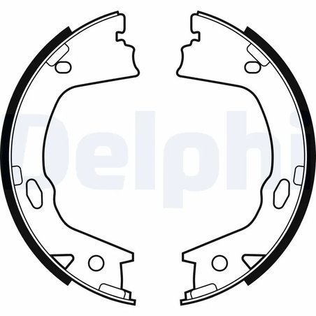 Set saboti frana Delphi LS2153