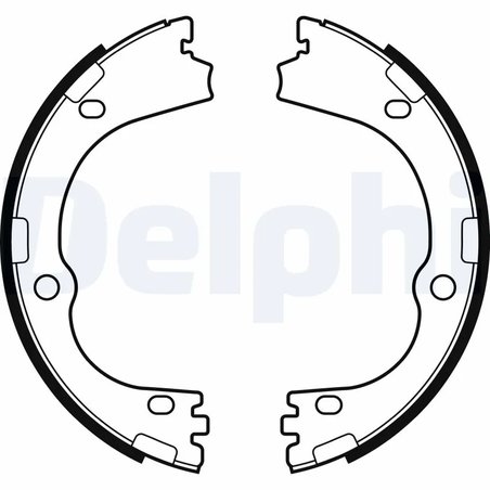 SET SABOTI FRANA DELPHI LS2166 - Compatibil cu HYUNDAI, KIA