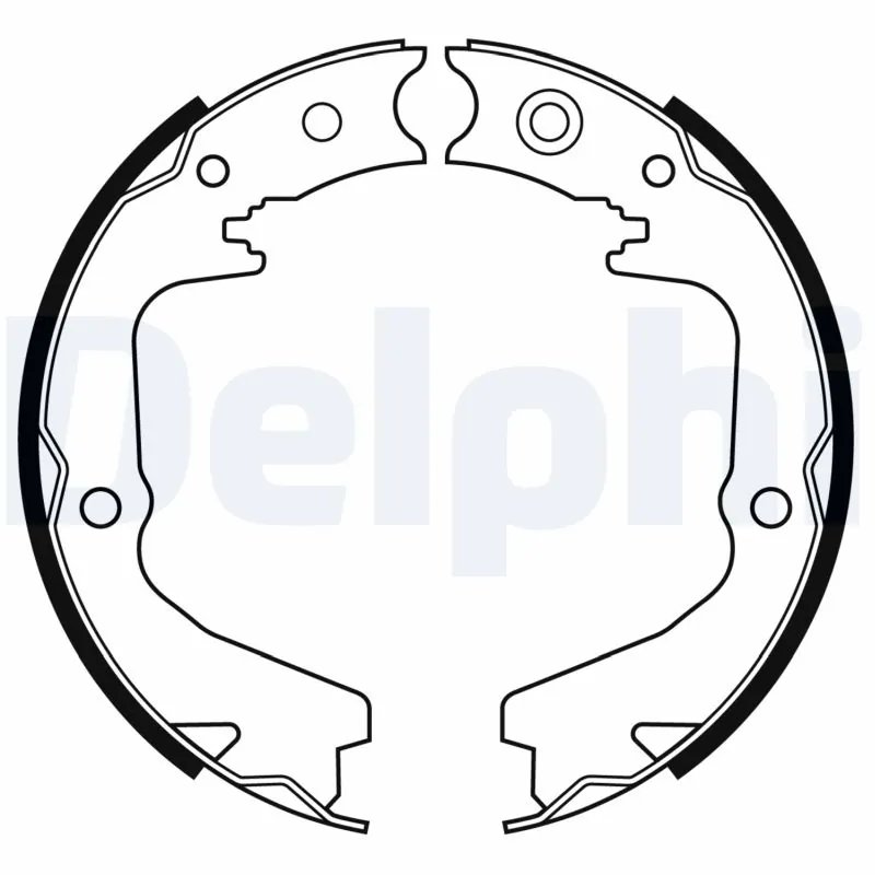 SET SABOTI FRANA DELPHI LS2170 - Compatibil cu SUBARU