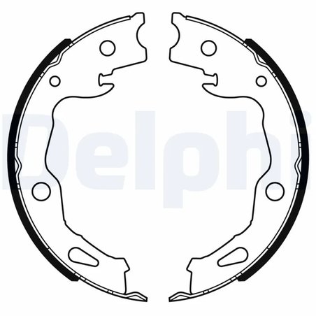 SET SABOTI FRANA DELPHI LS2186 - Compatibil cu RENAULT