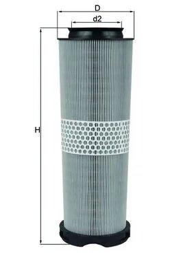 FILTRU AER KNECHT LX 1020/1 - Compatibil cu MERCEDES-BENZ