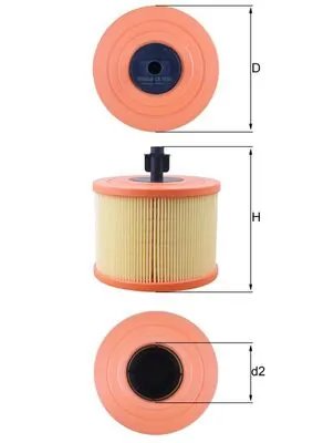 FILTRU AER KNECHT LX 1035 - Compatibil cu BMW, BMW (BRILLIANCE), TOYOTA