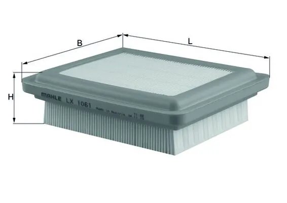 FILTRU AER KNECHT LX 1061 - Compatibil cu SUZUKI