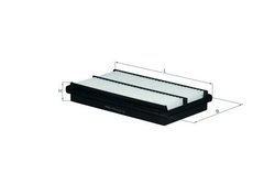 Filtru aer KNECHT LX 1075