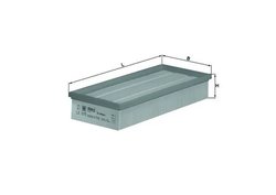 FILTRU AER KNECHT LX 1079 - Compatibil cu SAAB