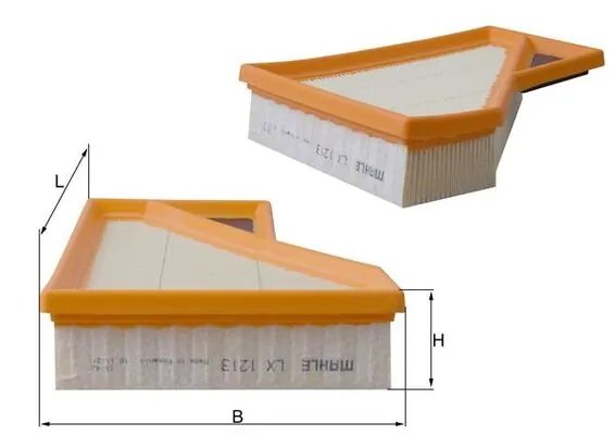 FILTRU AER MAHLE LX 1213 - Compatibil cu MINI