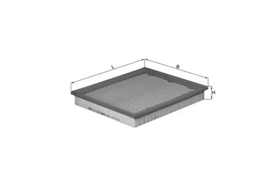FILTRU AER MAHLE LX 1272 - Compatibil cu INFINITI, JEEP, JEEP (BJC), NISSAN