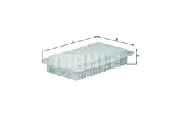Filtru aer KNECHT LX 1286