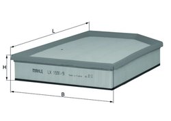 Filtru aer KNECHT LX 1591/9
