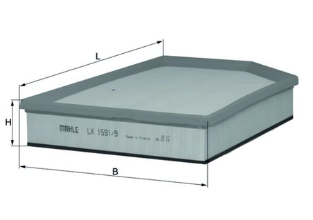 FILTRU AER MAHLE LX 1591/9 - Compatibil cu VOLVO, VOLVO (CHANGAN), VOLVO ASIA