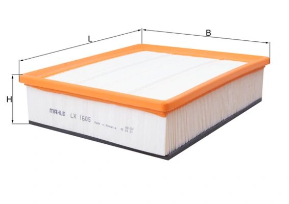 FILTRU AER KNECHT LX 1605 - Compatibil cu FORD, VOLVO