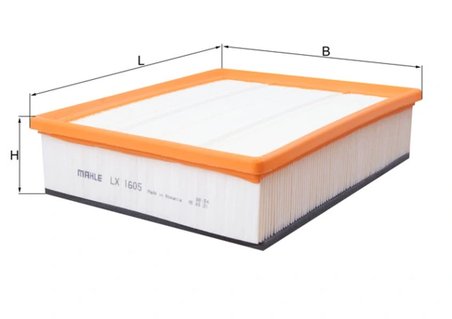 FILTRU AER KNECHT LX 1605 - Compatibil cu FORD, VOLVO