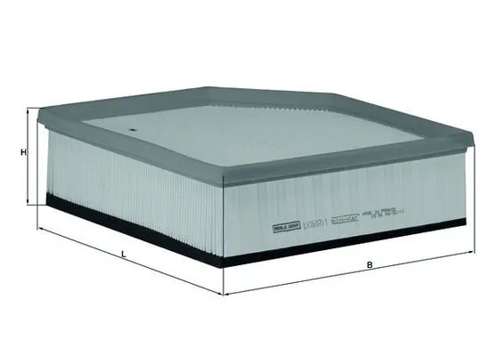 FILTRU AER KNECHT LX 1607/1 - Compatibil cu VOLVO