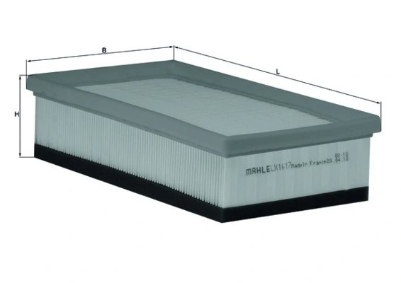 FILTRU AER MAHLE LX 1617 - Compatibil cu CITROEN, FIAT, MINI, PEUGEOT
