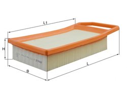 FILTRU AER KNECHT LX 1619 - Compatibil cu CITROEN, PEUGEOT