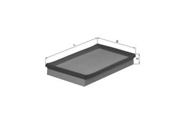FILTRU AER KNECHT LX 1633 - Compatibil cu TOYOTA