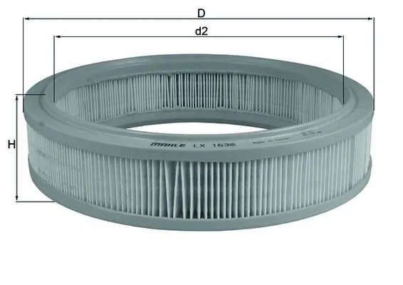 Filtru aer KNECHT LX 1638
