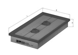 Filtru aer MAHLE LX 1643