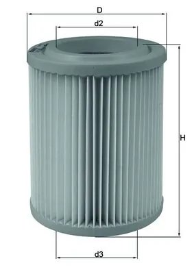 Filtru aer MAHLE LX 1768