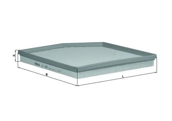 FILTRU AER KNECHT LX 1791 - Compatibil cu ALPINA, BMW