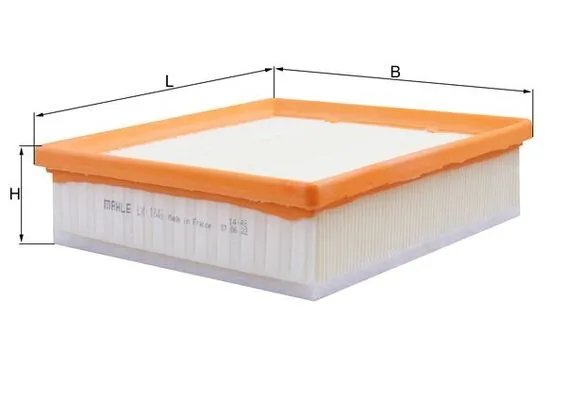 FILTRU AER MAHLE LX 1846 - Compatibil cu ABARTH, ALFA ROMEO, FIAT, OPEL, VAUXHALL