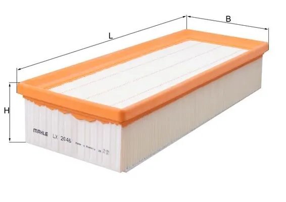 FILTRU AER KNECHT LX 2046 - Compatibil cu AUDI