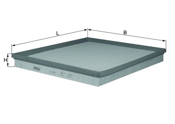 FILTRU AER MAHLE LX 2065/1 - Compatibil cu FORD