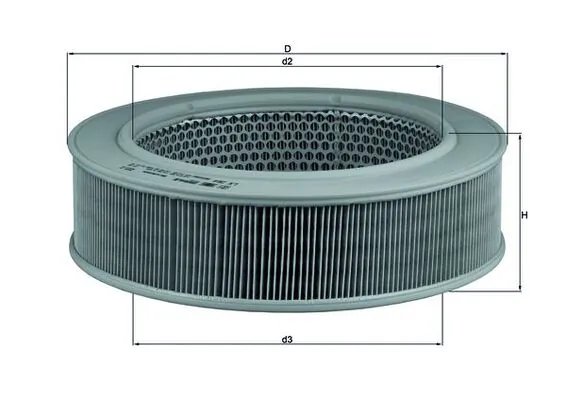 FILTRU AER KNECHT LX 264 - Compatibil cu GAZ, MERCEDES-BENZ, UAZ