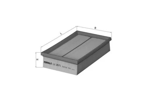 Filtru aer KNECHT LX 2671
