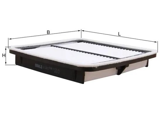 FILTRU AER KNECHT LX 2672 - Compatibil cu SUBARU