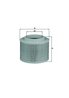 Filtru aer KNECHT LX 2808/1