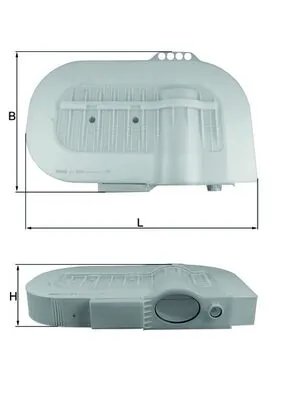 FILTRU AER KNECHT LX 2810 - Compatibil cu MAN