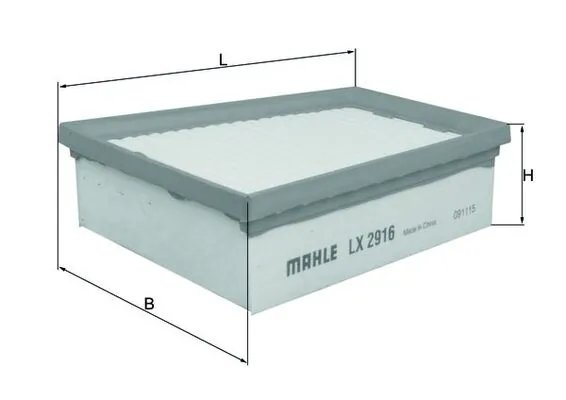 FILTRU AER KNECHT LX 2916 - Compatibil cu RENAULT