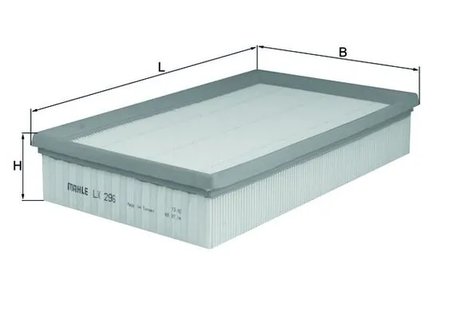 FILTRU AER MAHLE LX 296 - Compatibil cu AUDI, FORD, VW