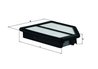 Filtru aer KNECHT LX 3007