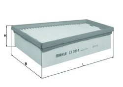 FILTRU AER MAHLE LX 3014 - Compatibil cu MERCEDES-BENZ, RENAULT