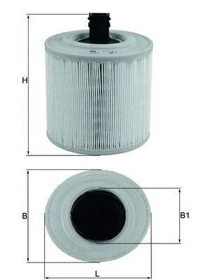 FILTRU AER KNECHT LX 3015/14 - Compatibil cu OPEL, VAUXHALL