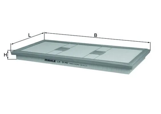 Filtru aer KNECHT LX 3140